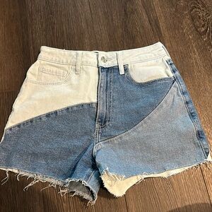 High rise shorts
